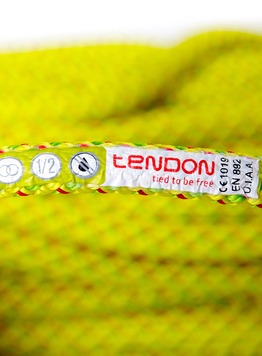 Планинарско въже Tendon Alpine 7,9 mm 30 m - yellow