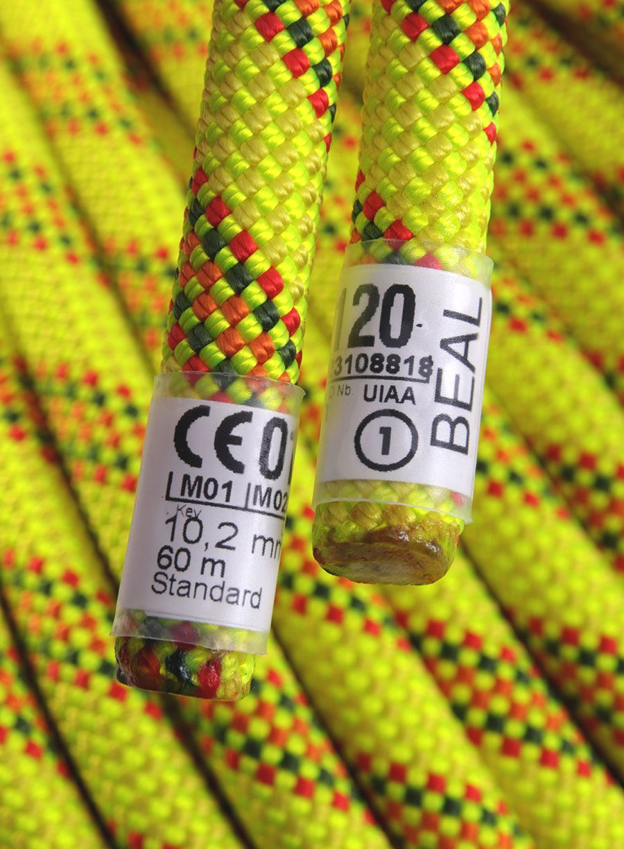 Въже за катерене Beal Antidote 10,2 mm 60 m - yellow