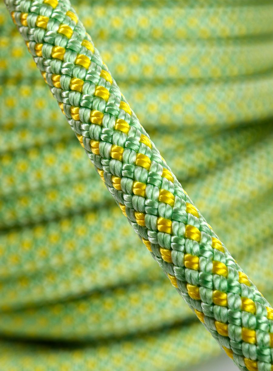 Въже за катерене Beal Stinger III 9,4 mm 70 m Unicore Dry Cover - anis