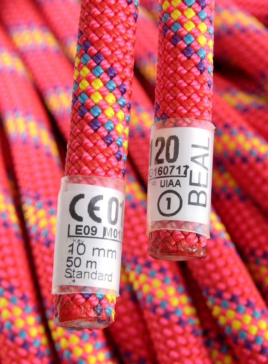 Въже за катерене Beal Virus 10 mm 50 m - pink
