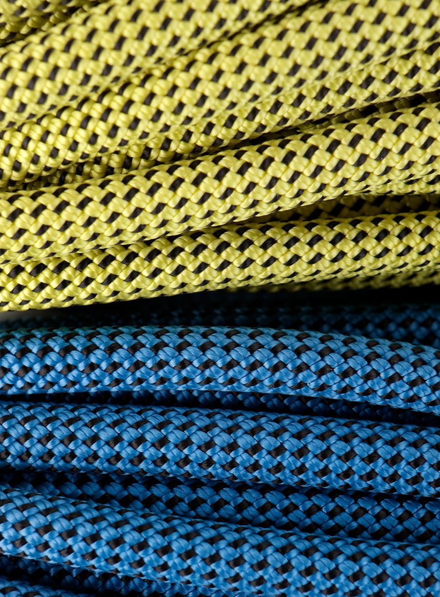 Динамично въже Black Diamond 7.0 Dry Climbing Rope - yellow/aqua
