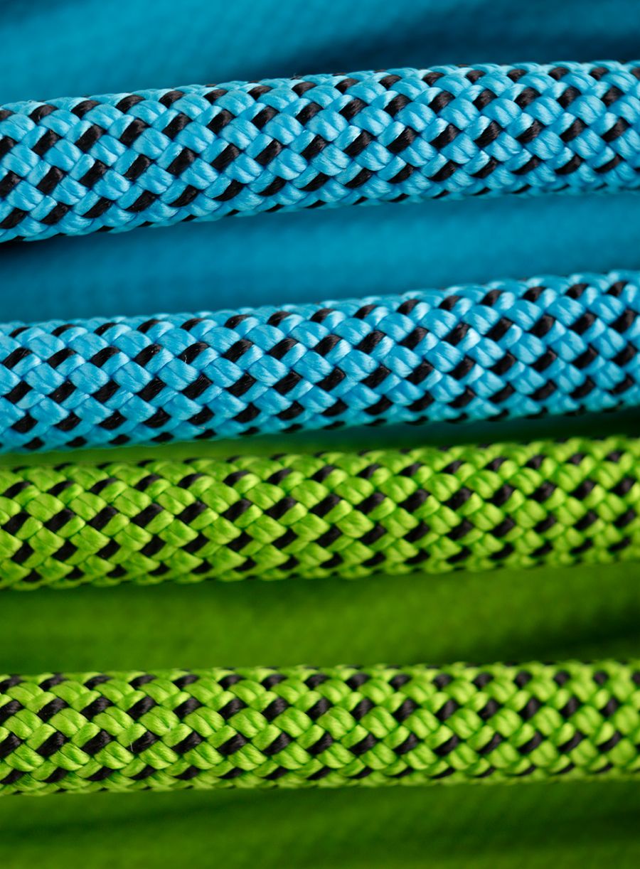 Въже за катерене Black Diamond 8.5 Climbing Rope Dry 70m - green/ultra blue