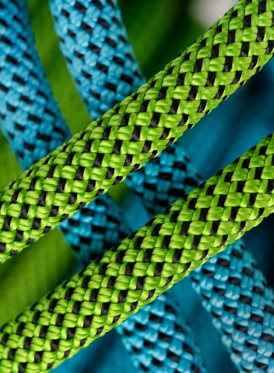 Въже за катерене Black Diamond 8.5 Climbing Rope Dry 70m - green/ultra blue