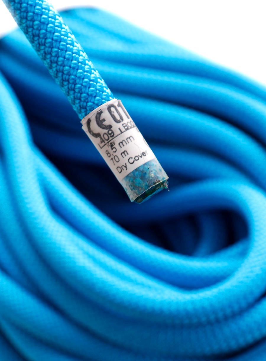 Динамично въже Beal Opera 8,5 mm 50 m Unicore Dry Cover - blue