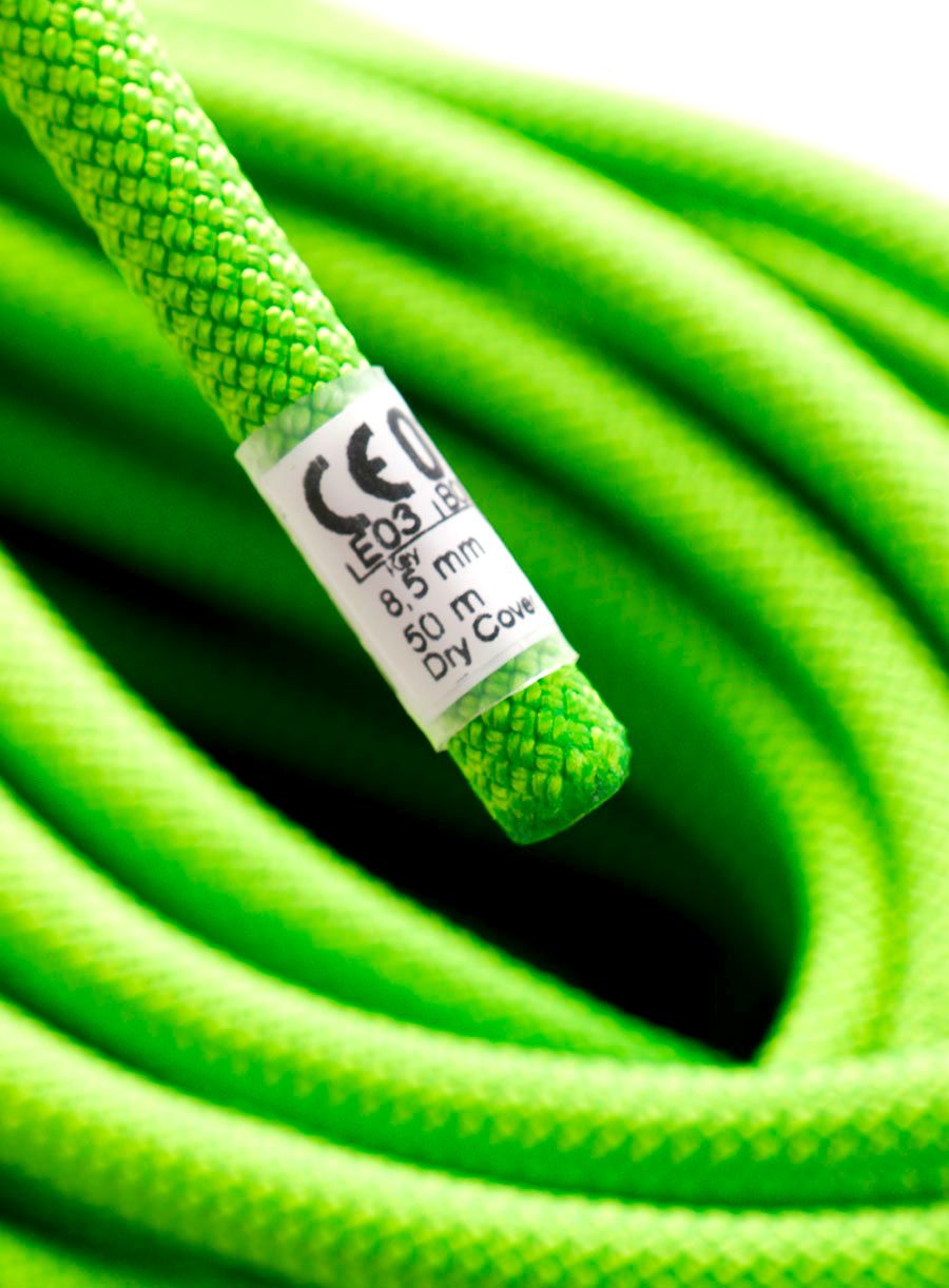 Въже за катерене Beal 8,5 mm Opera Unicore Dry Cover 50 m - green