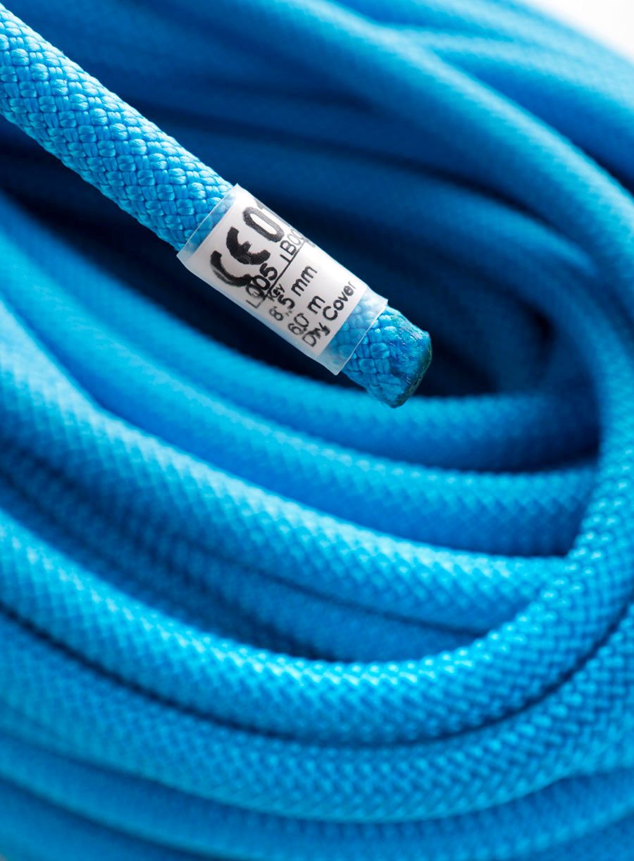 Въже за катерене Beal Opera 8,5 mm 60 m Unicore Dry Cover - blue
