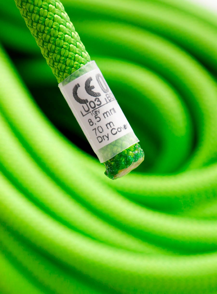 Въже за катерене Beal 8,5 mm Opera Unicore Dry Cover 70 m - green