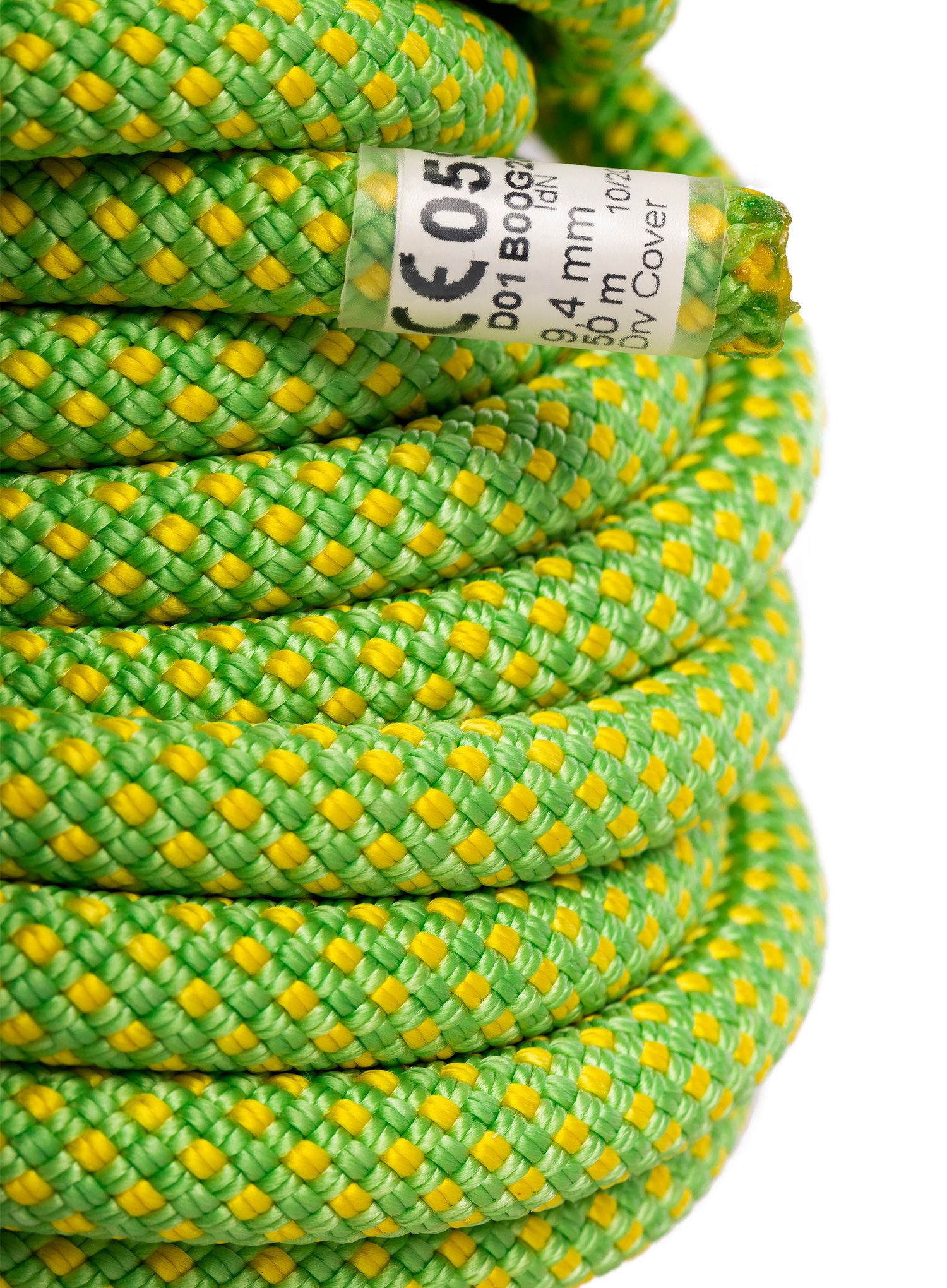 Динамично въже Beal Stinger III 9,4 mm 50 m Unicore Dry Cover - anis