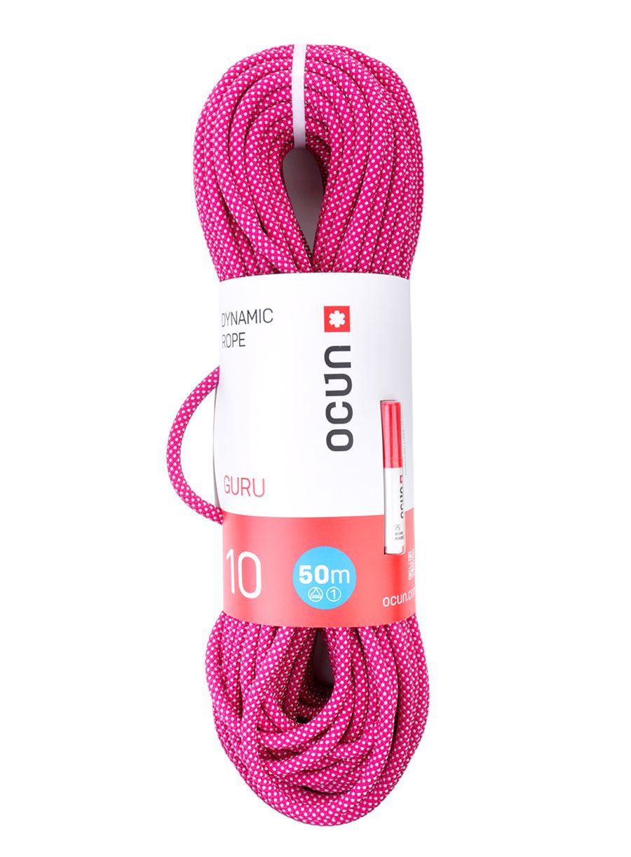 Въже за катерене Ocun Guru 10 mm 50m - violet