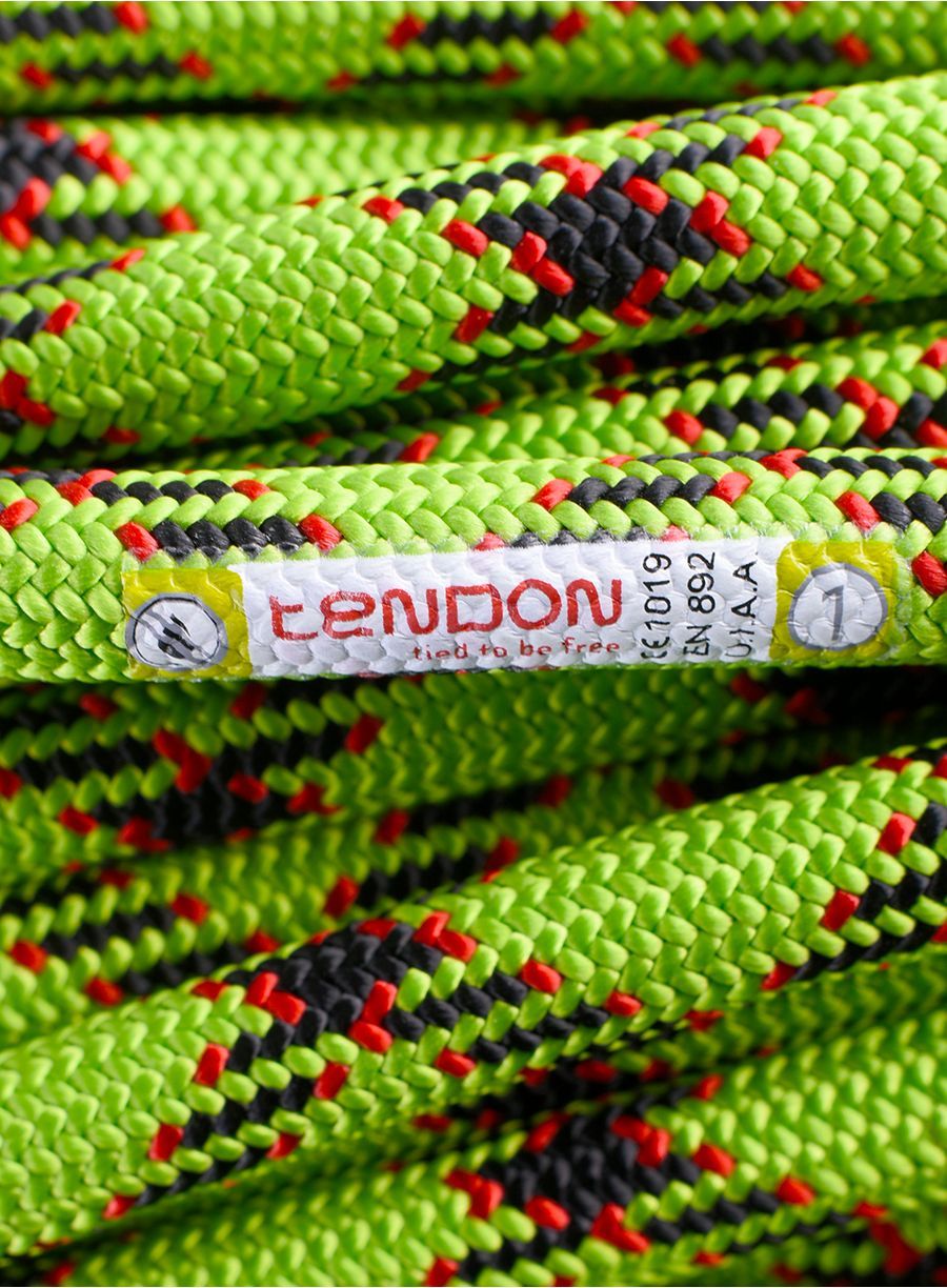 Въже за катерене Tendon Master Complete Shield 9,7 mm 80 m - green