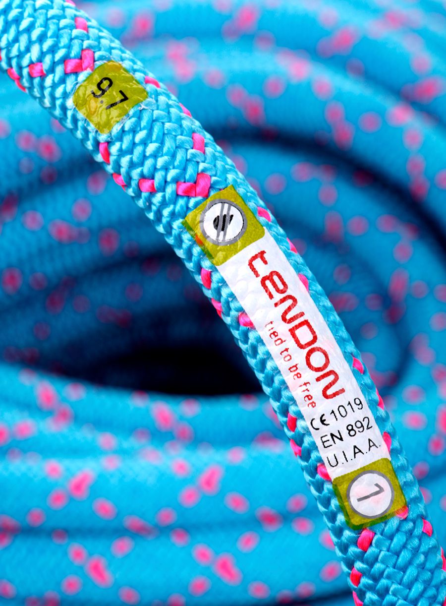 Въже за катерене Tendon Master 9.7 mm TeFIX 60m - turquoise