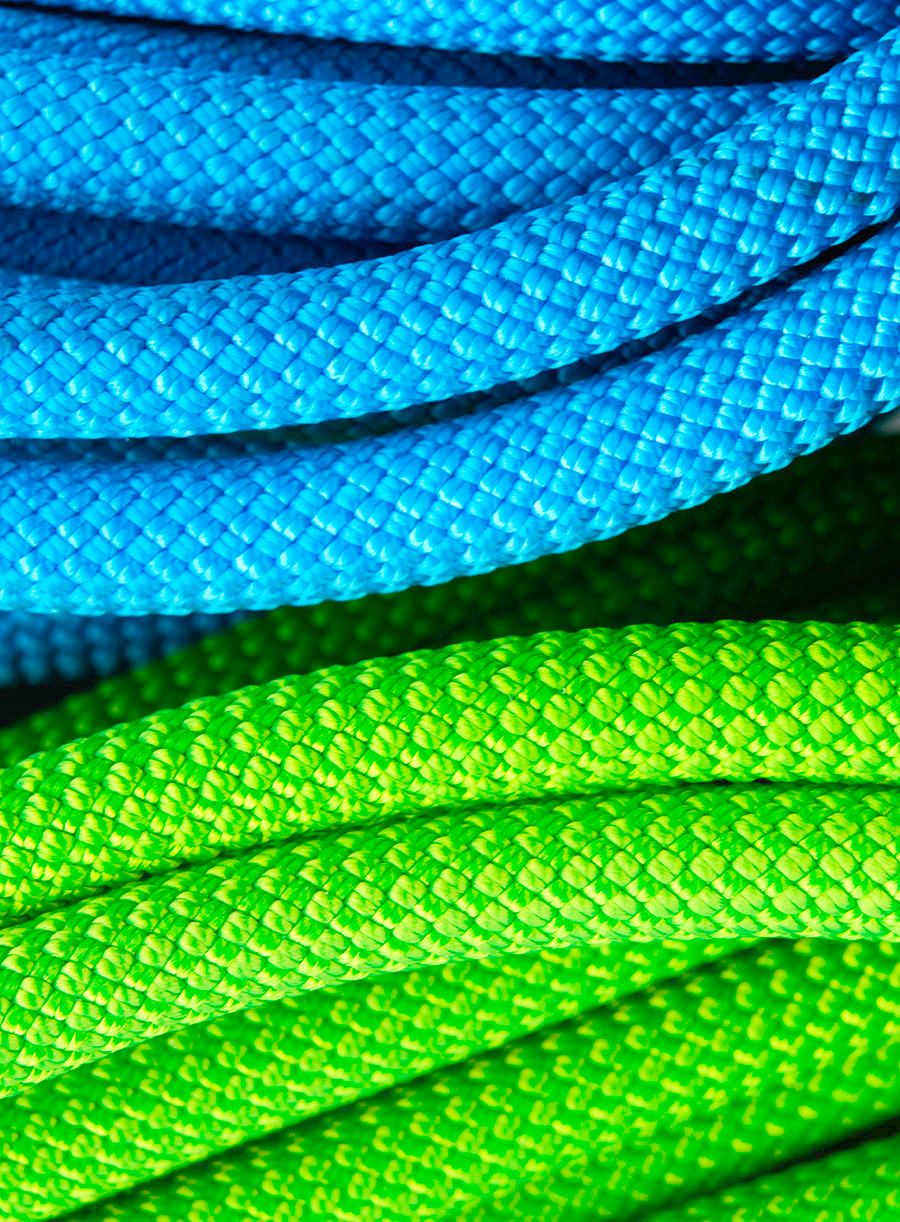 Разполовено въже Beal Opera 8,5 mm 60 m Unicore Dry Cover x 2 - green/blue