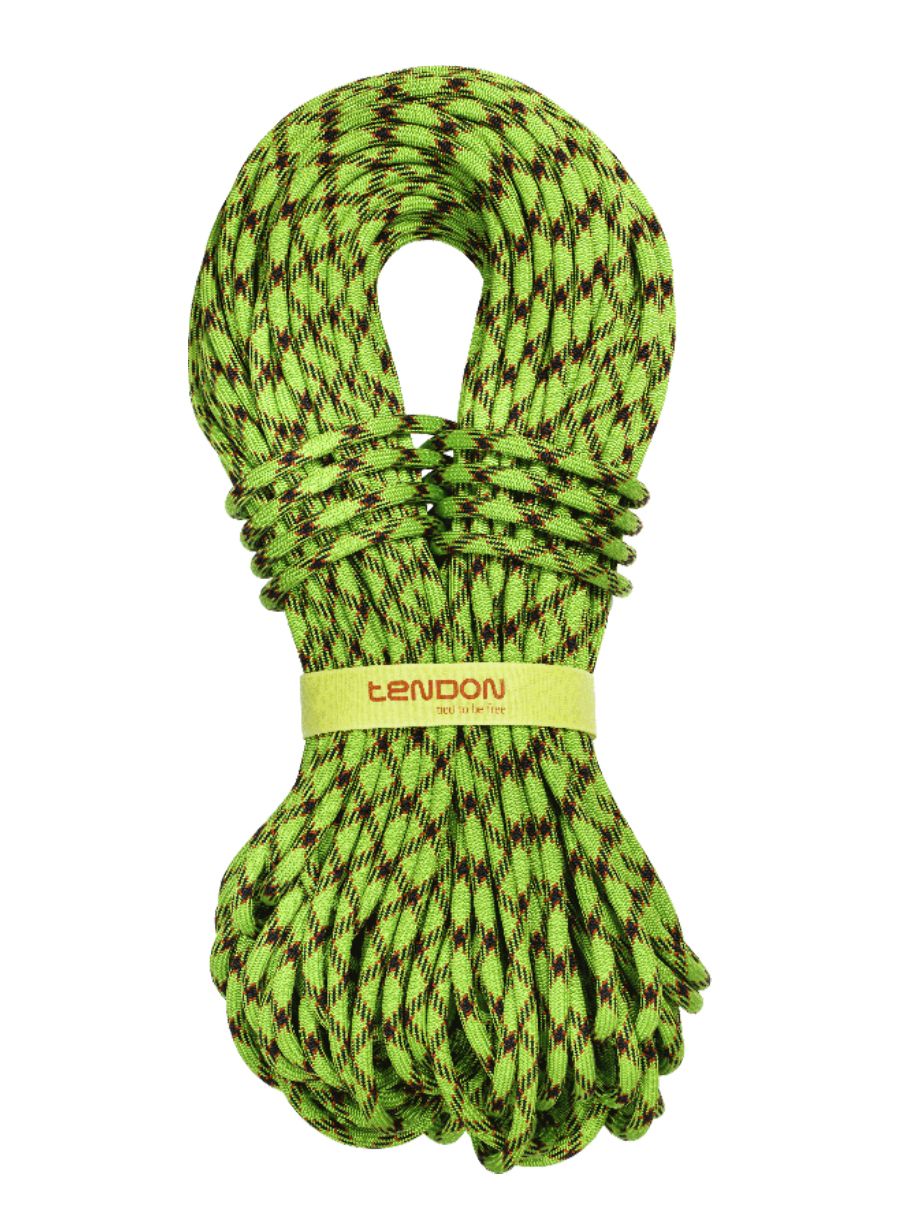 Въже за катерене Tendon Master Complete Shield 9,7 mm 80 m - green