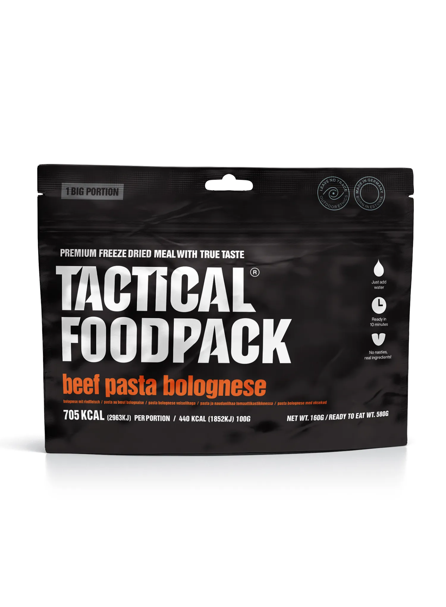 Лиофилизат Tactical Foodpack Спагети болонезе с говеждо месо 580 g