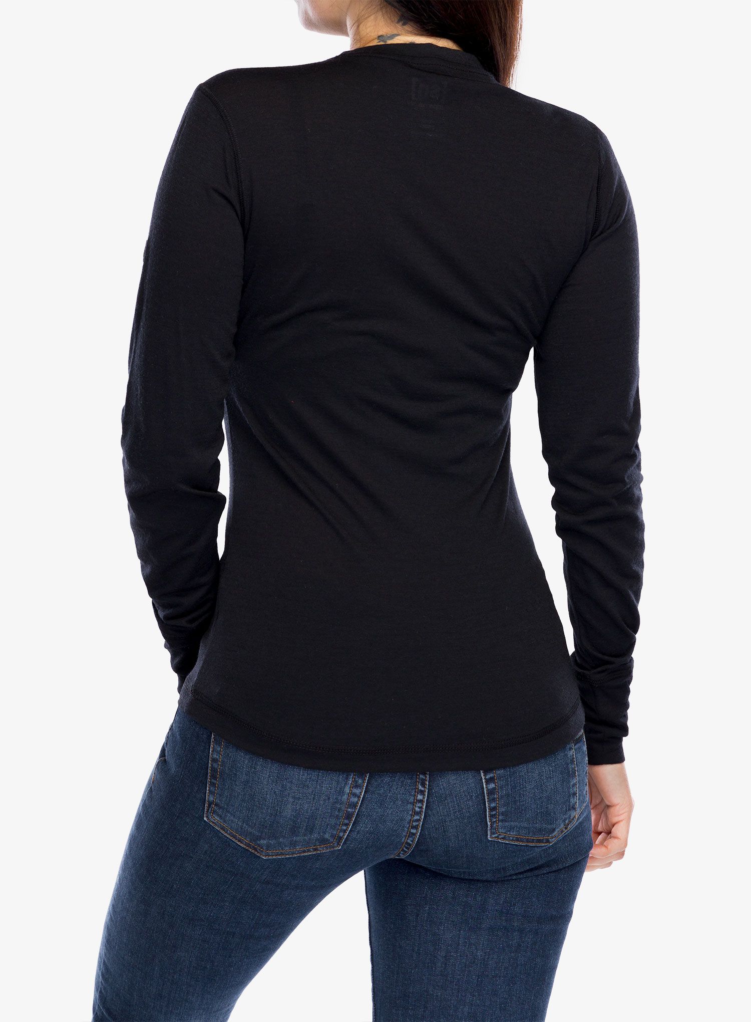 Дамски дълъг ръкав Super.natural Tundra175 Ls - jet black