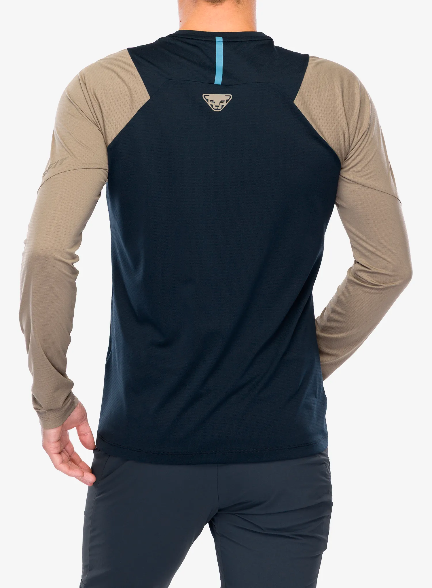 Блуза с дълъг ръкав Dynafit Transalper L/S Tee - blueberry fallen rock