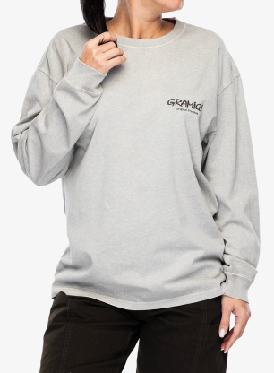 Блуза с дълъг ръкав Gramicci Original Freedom LS Tee - pigment slate
