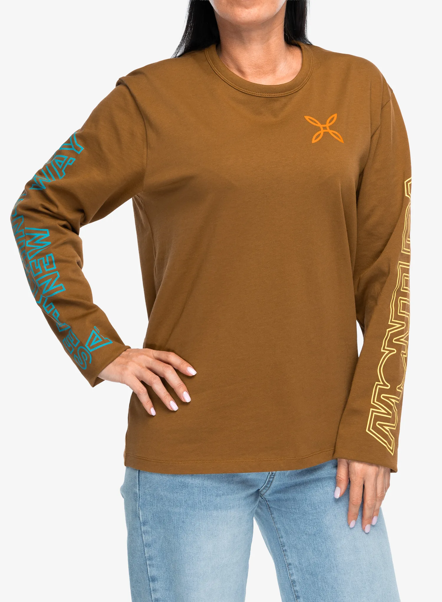 Блуза с дълъг ръкав Montura New Way Maglia - brown