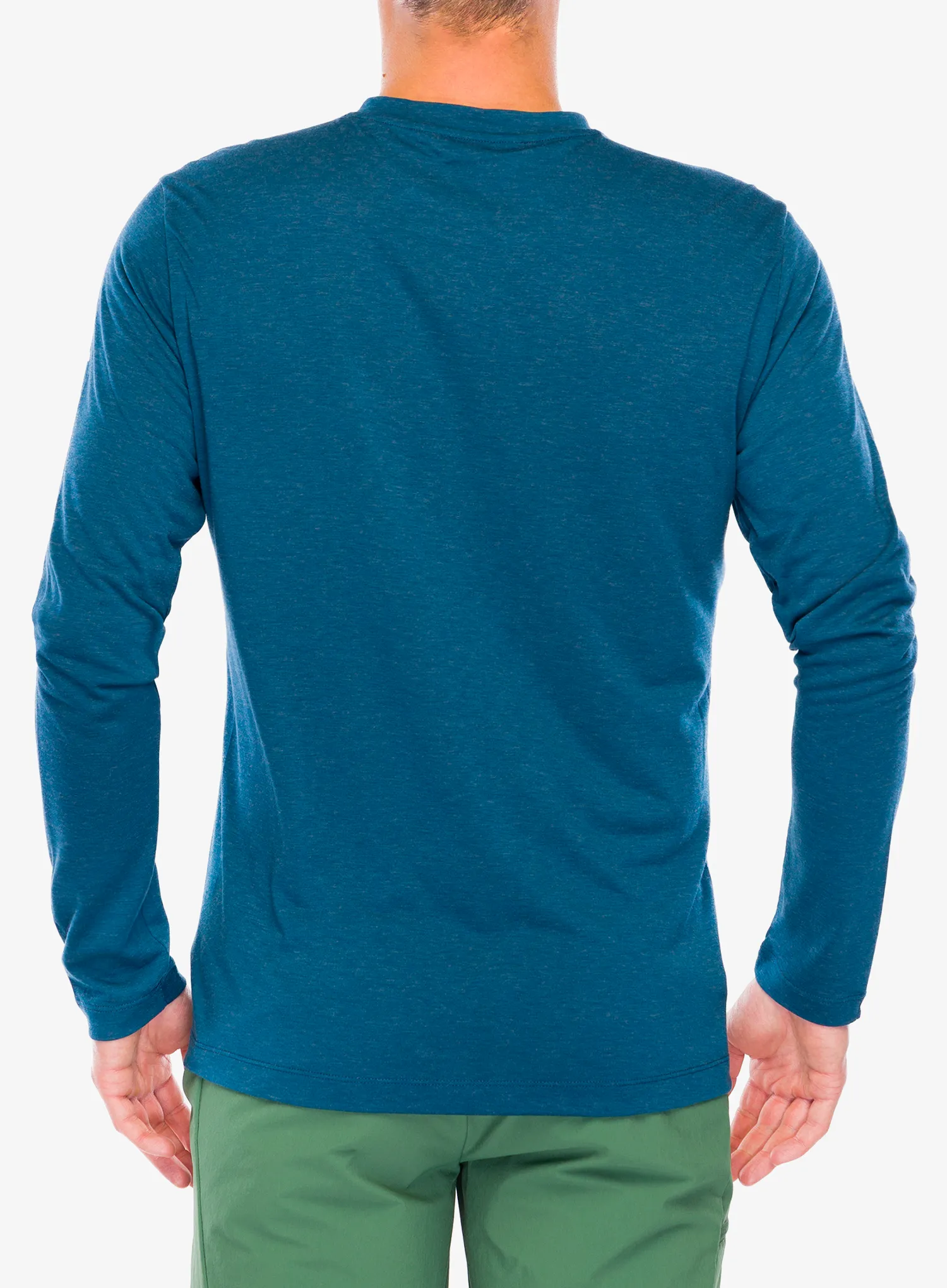 Блуза с дълъг ръкав Vaude Sveit LS T-Shirt II - baltic sea uni