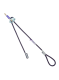 Ремък Beal Expresso Fit 35/40-100 cm - matt blue