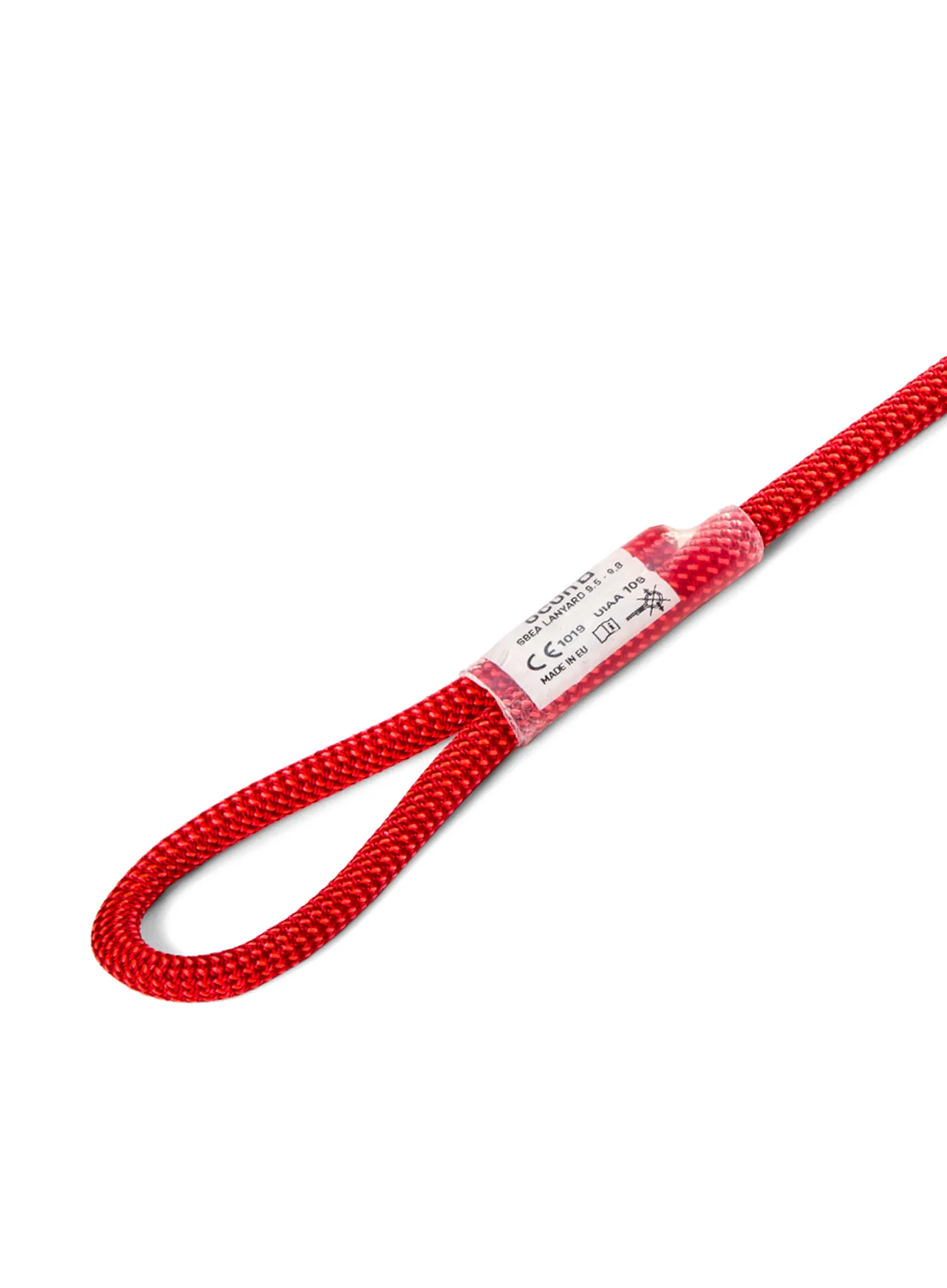 Ремък Ocun Sbea Lanyard 9,5-9,8 mm 40 cm - red/red