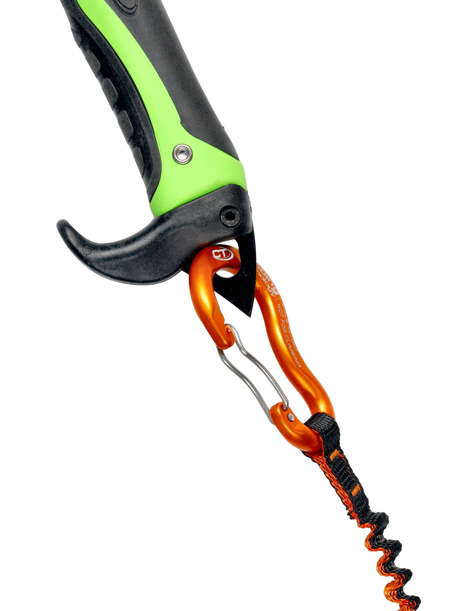 Ремък за пикел Climbing Technology Whippy - black/orange