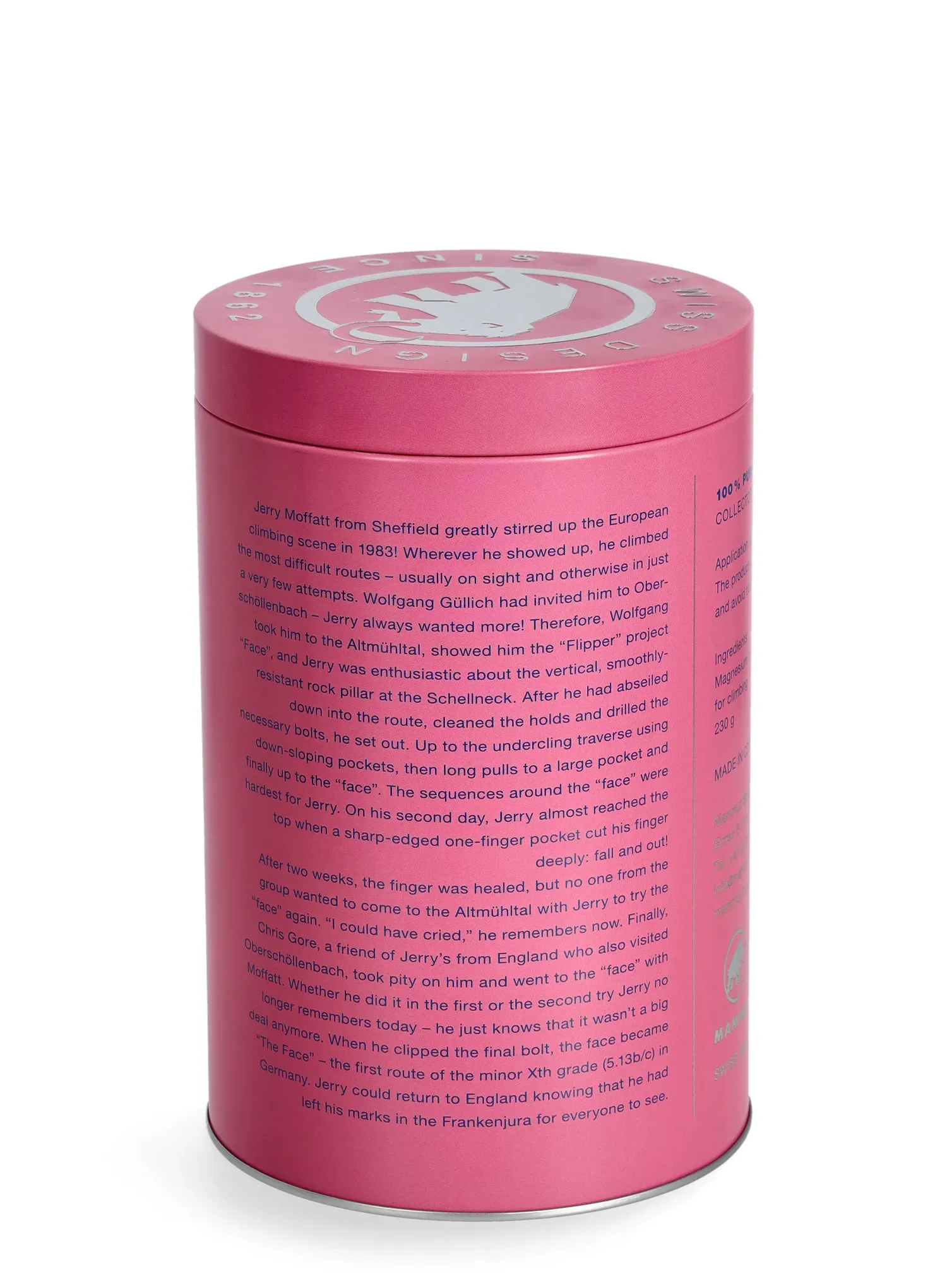 Магнезий Mammut Pure Chalk Collectors Box 230 g - the face