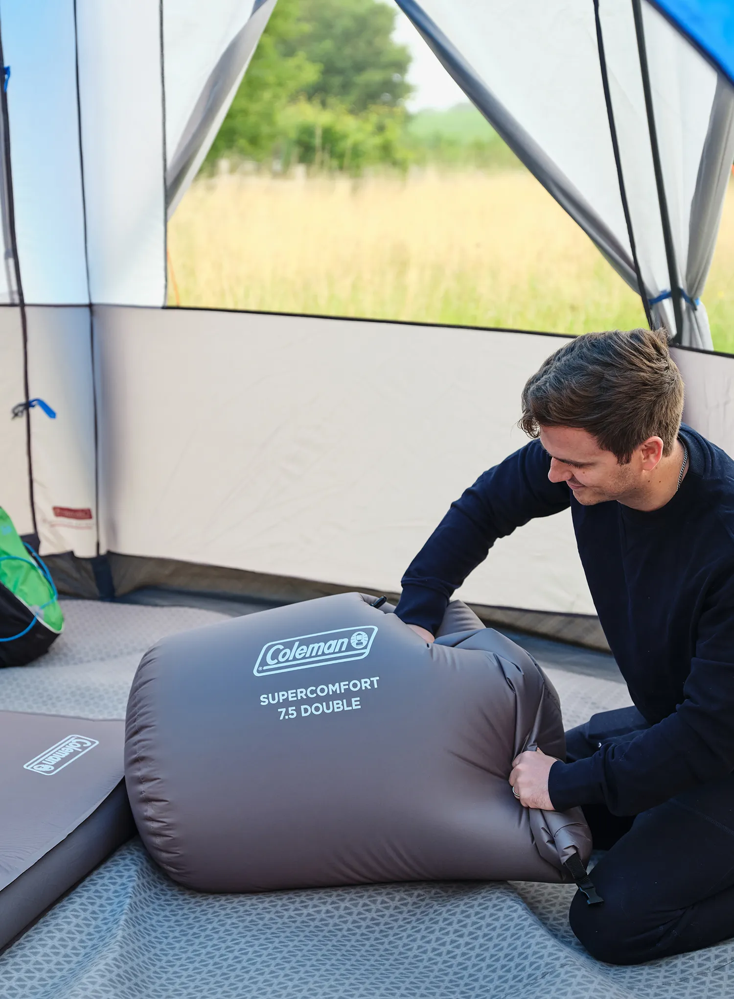 Самонадуваема постелка Coleman Supercomfort 7.5 Double 