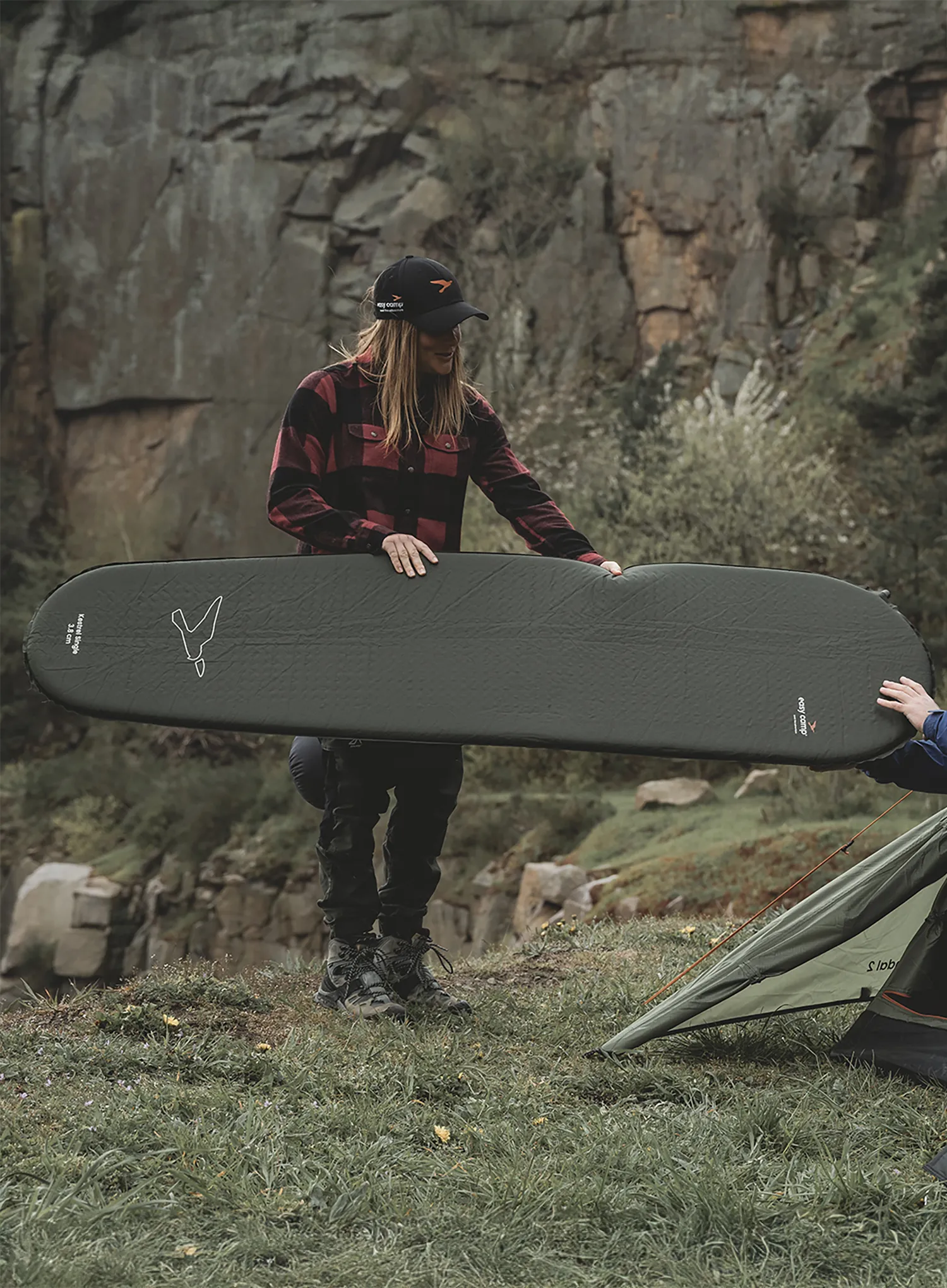 Самонадуваема постелка Easy Camp Kestrel Mat Single 3.8 cm