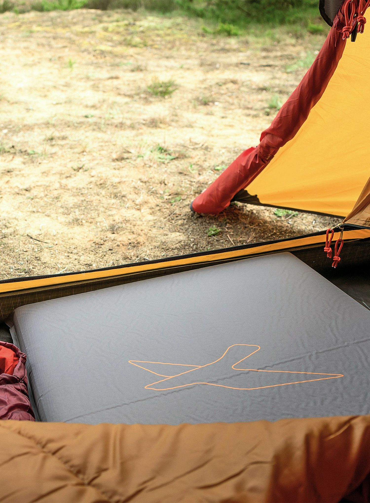 Самонадуваема постелка Easy Camp Siesta Mat Single 5.0 cm - grey