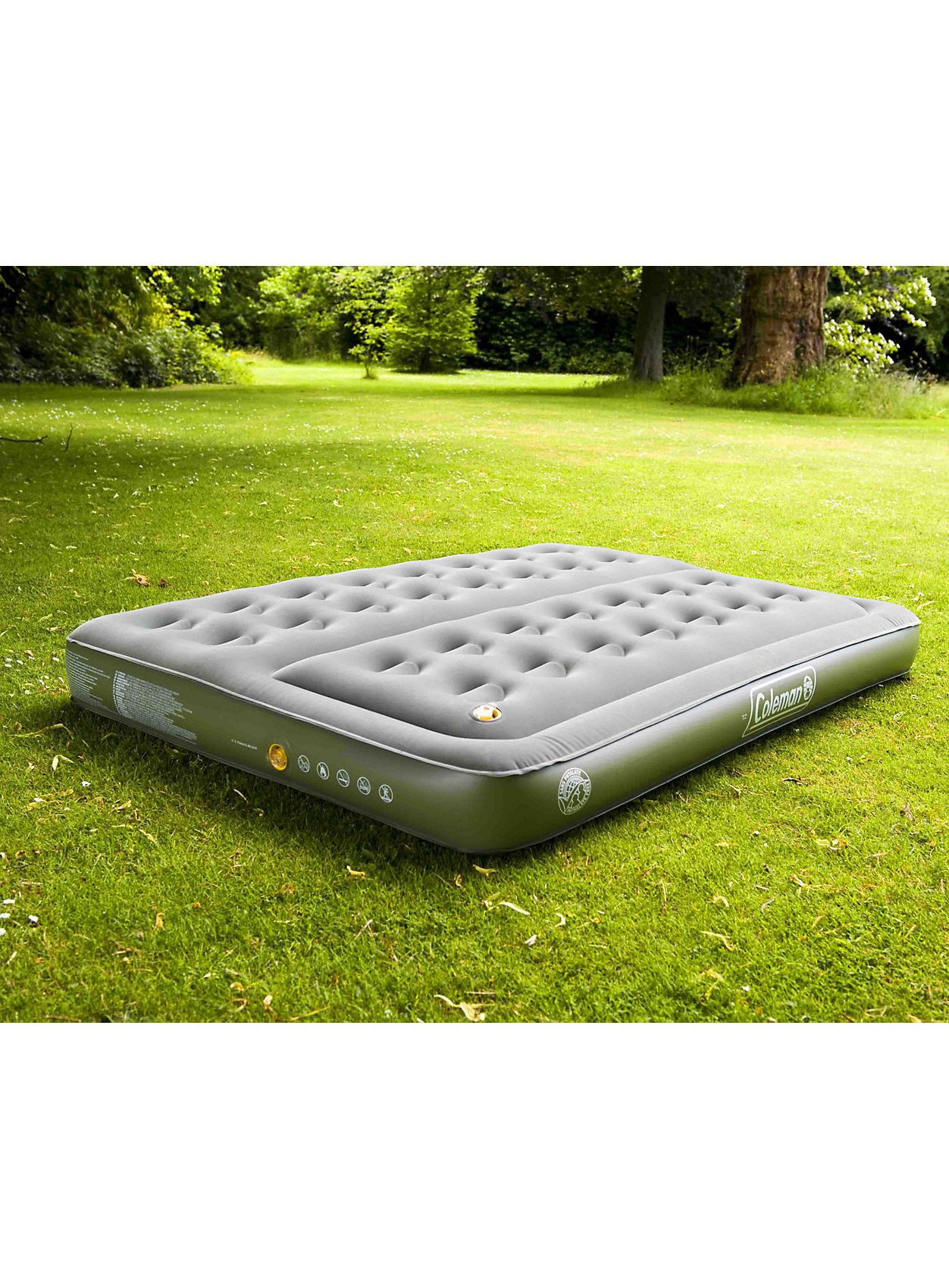 Надуваем матрак Coleman Comfort Bed Double