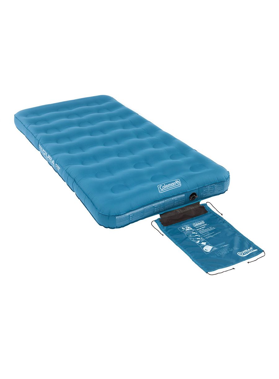 Надуваем матрак Coleman Extra Durable Airbed Single