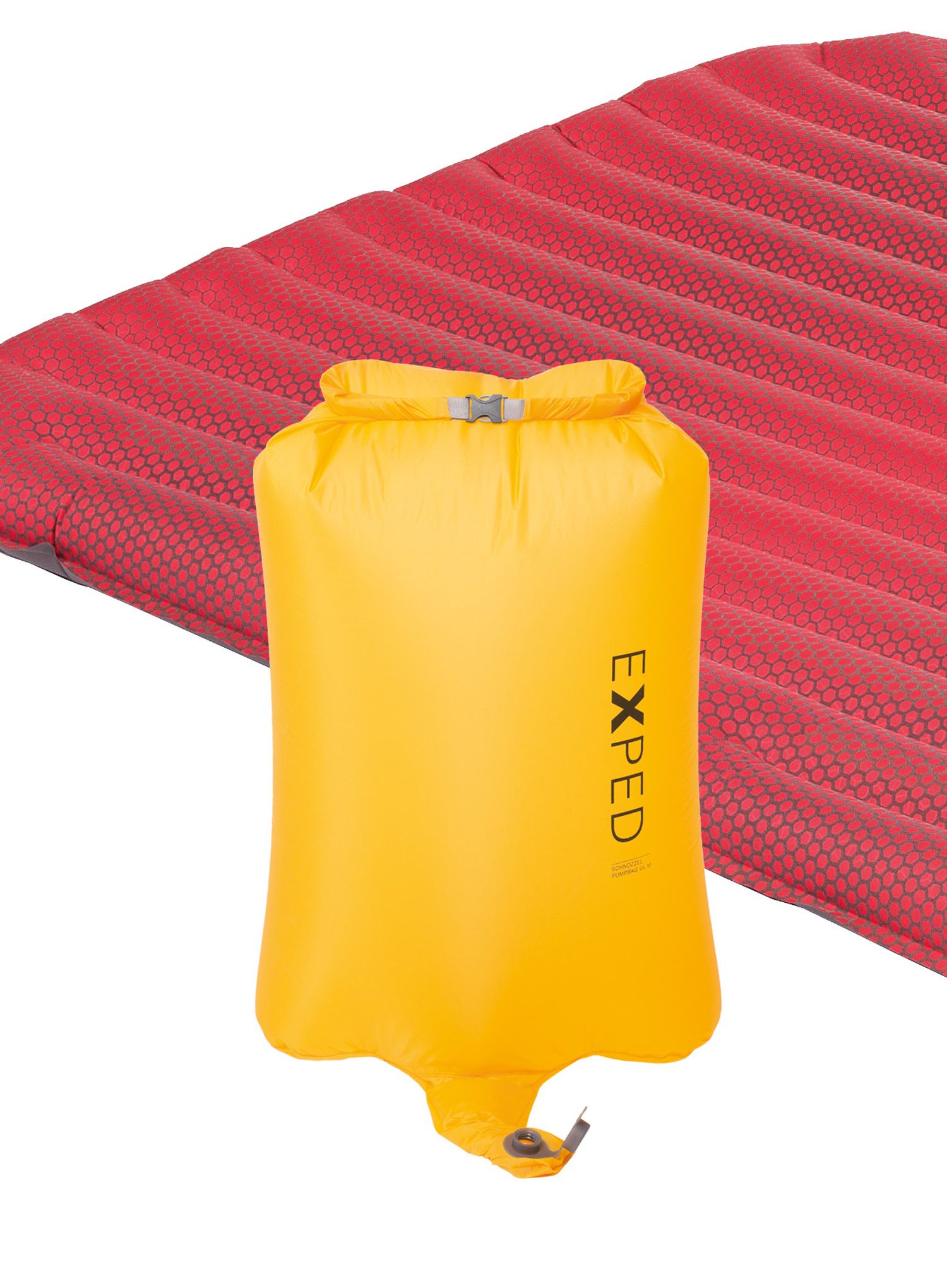 Надуваем матрак Exped SynMat HL Duo Winter LW