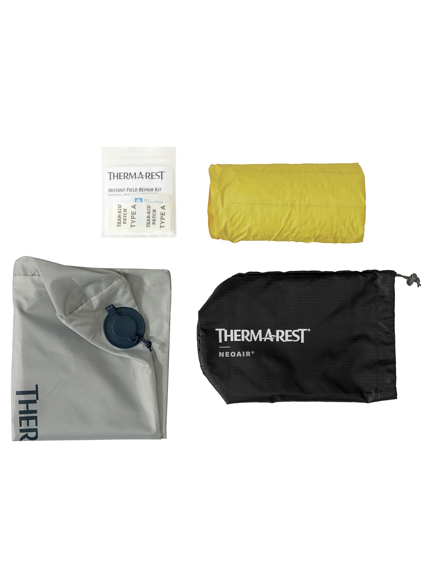 Надуваем матрак Therm a Rest NeoAir XLite Regular - lemon curry