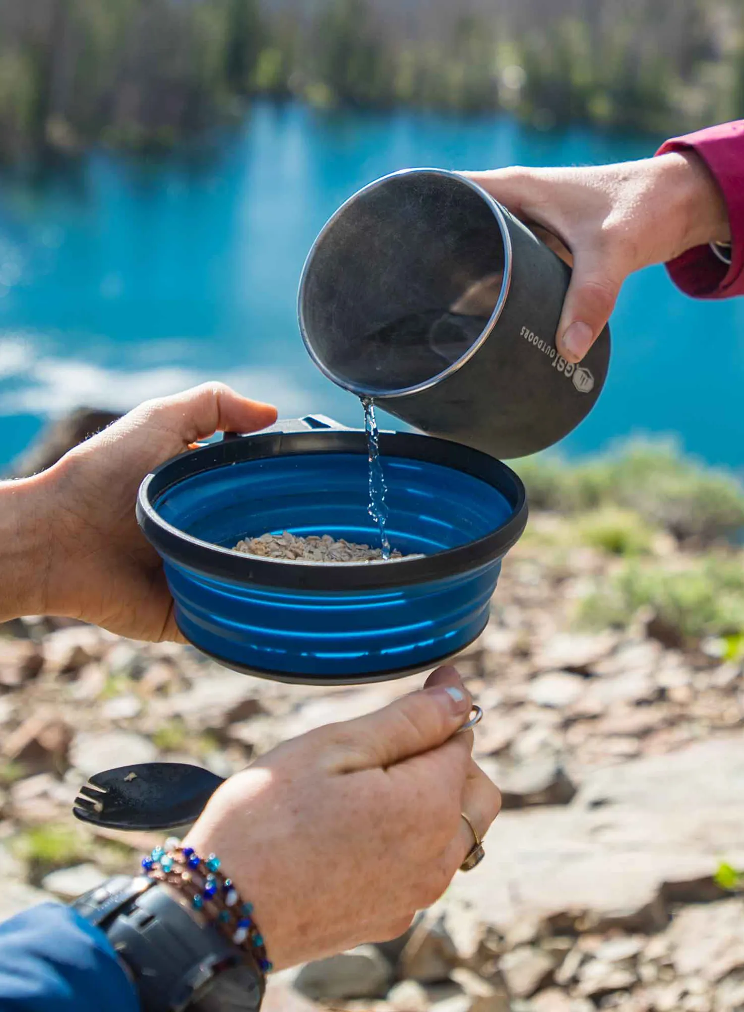 Туристическа купа GSI Outdoors Escape Bowl - blue