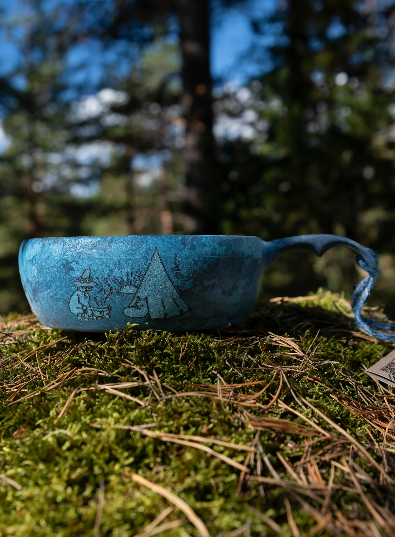 Туристическа купа Kupilka 55 Moomin Moomins Camping - blue