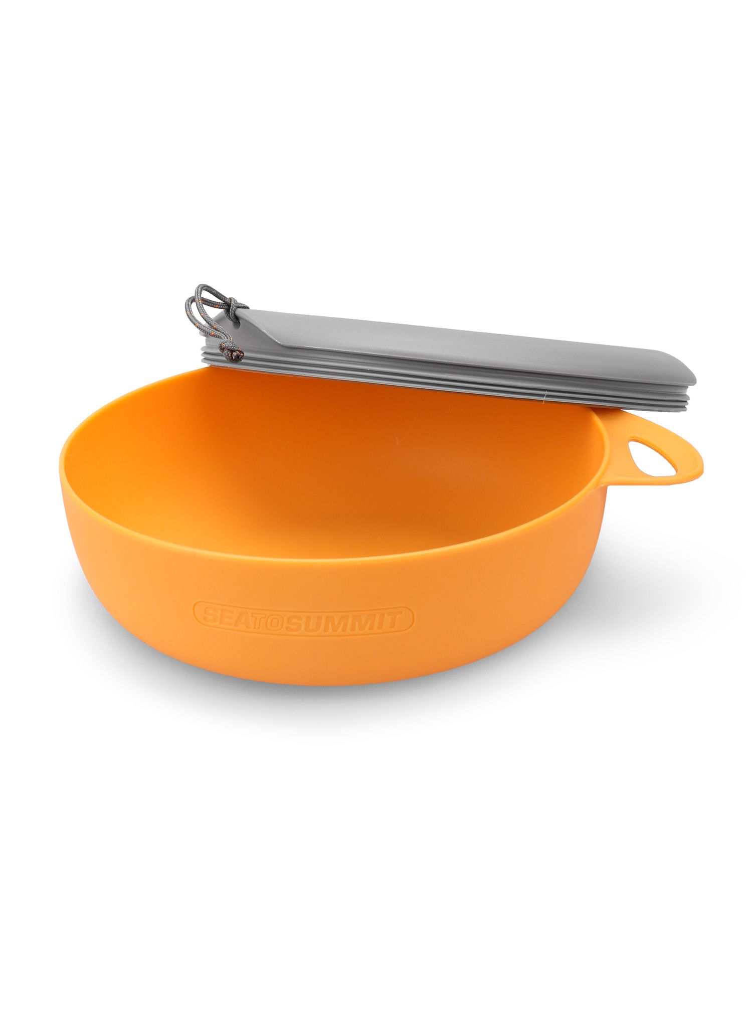 Туристическа купа Sea To Summit Delta-Bowl with Lid - orange/grey