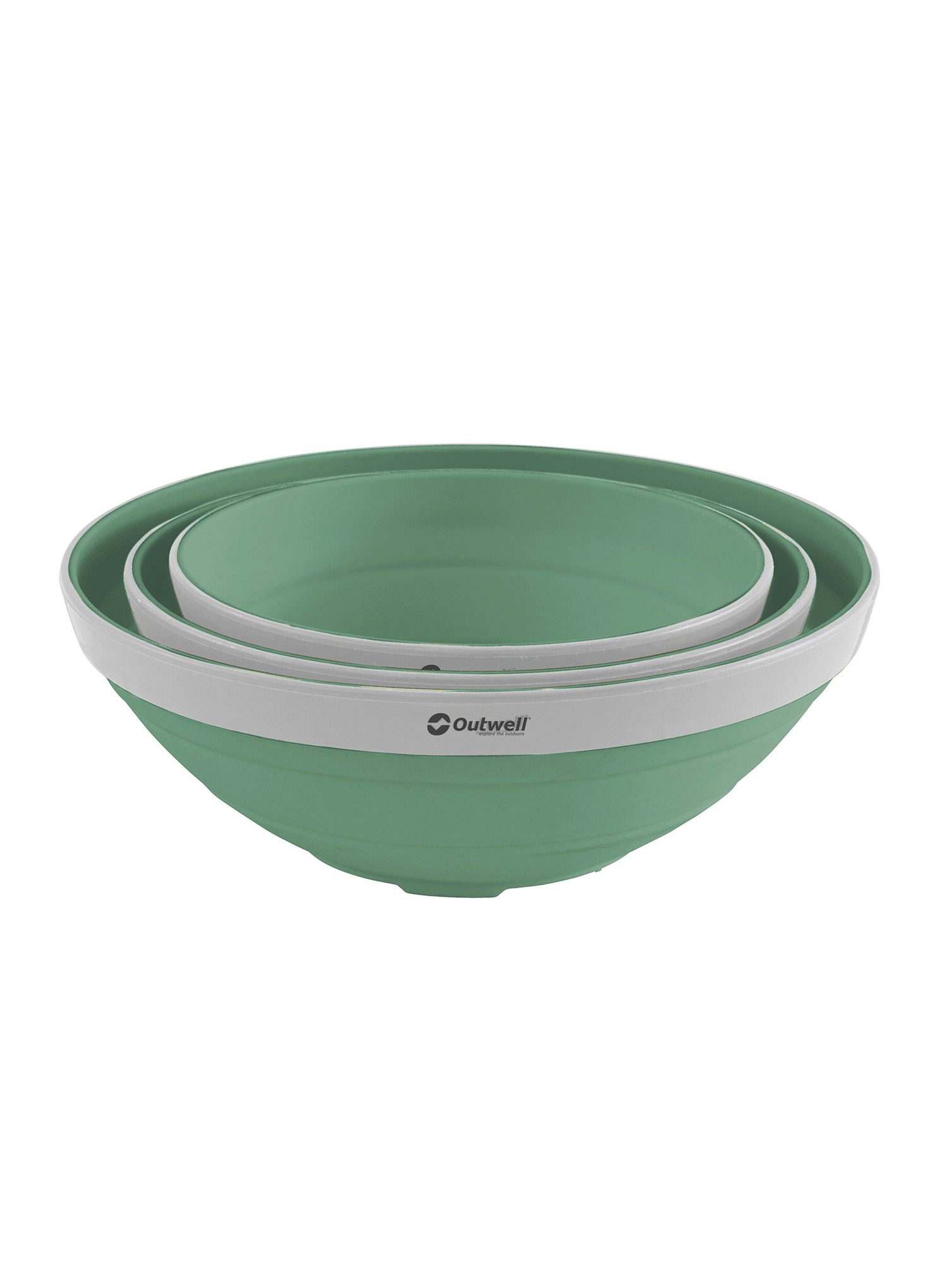 Туристически купи Outwell Collaps Bowl Set - shadow green