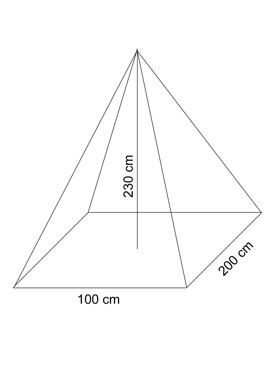 Комарник Brettschneider Fine Mesh Pyramid Single