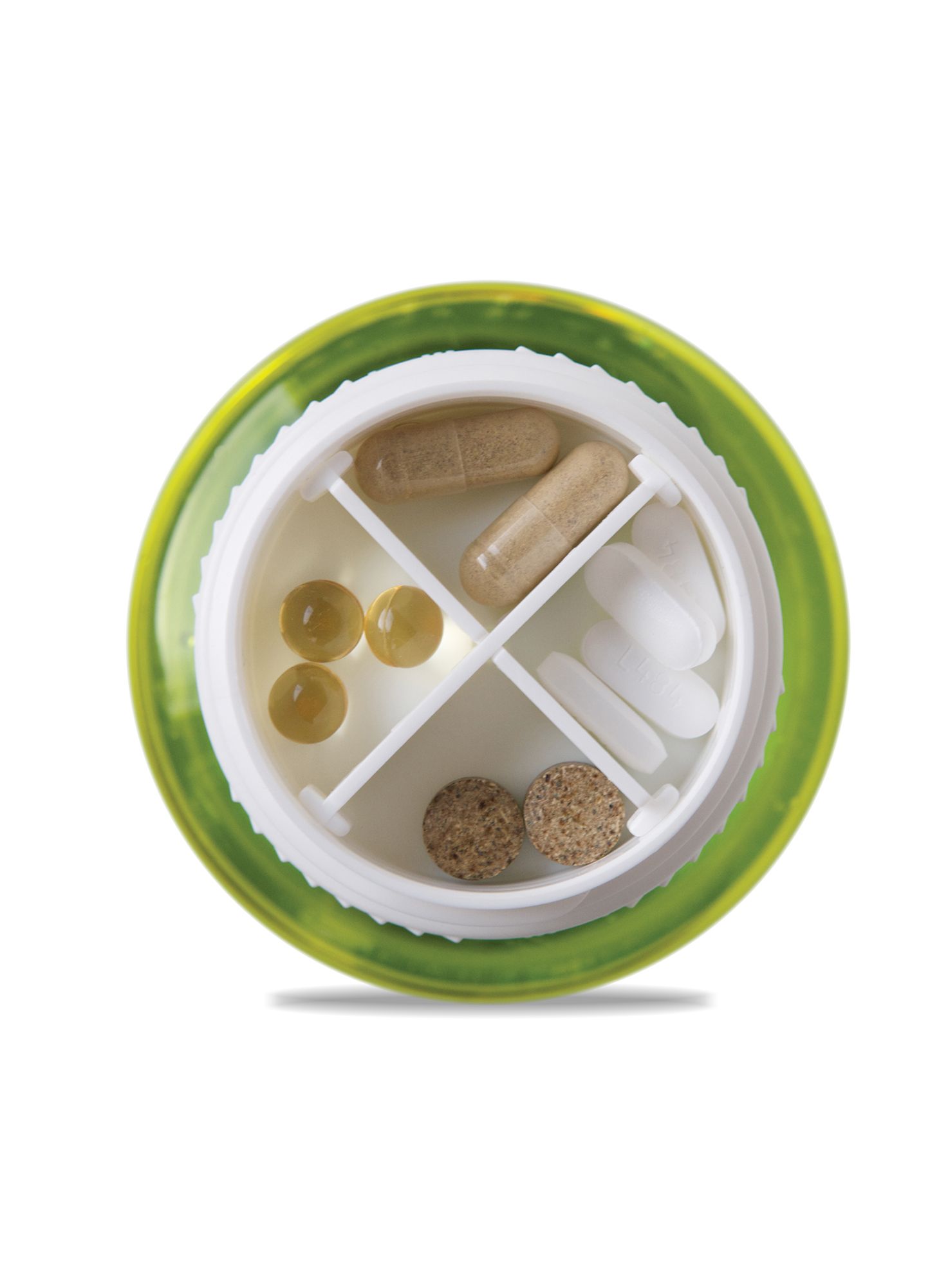 Тапа Nalgene Pill Lid - green