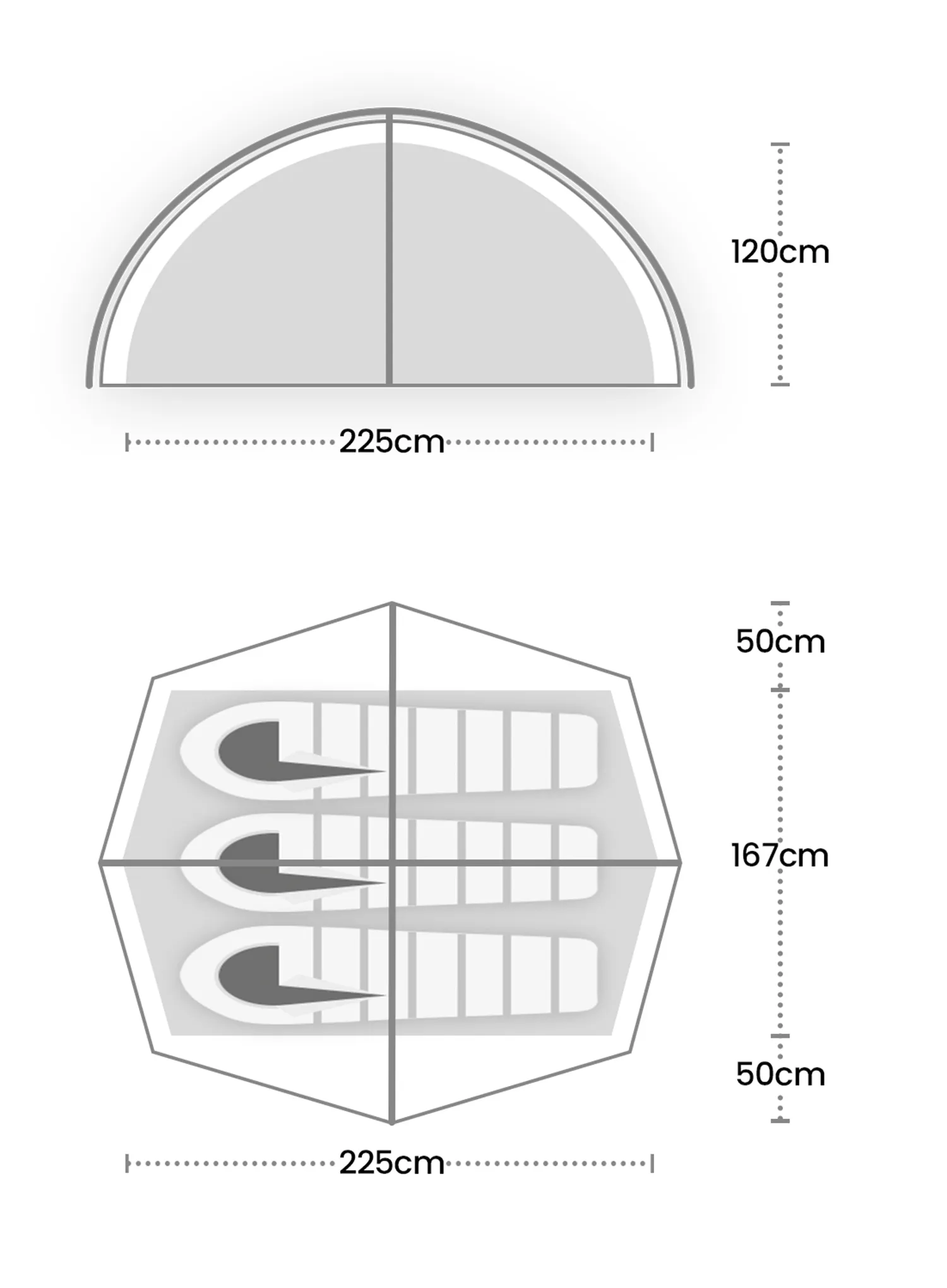 Триместна палатка Terra Nova Helm Compact 3