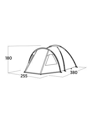 Четириместна палатка Easy Camp Kinn 4