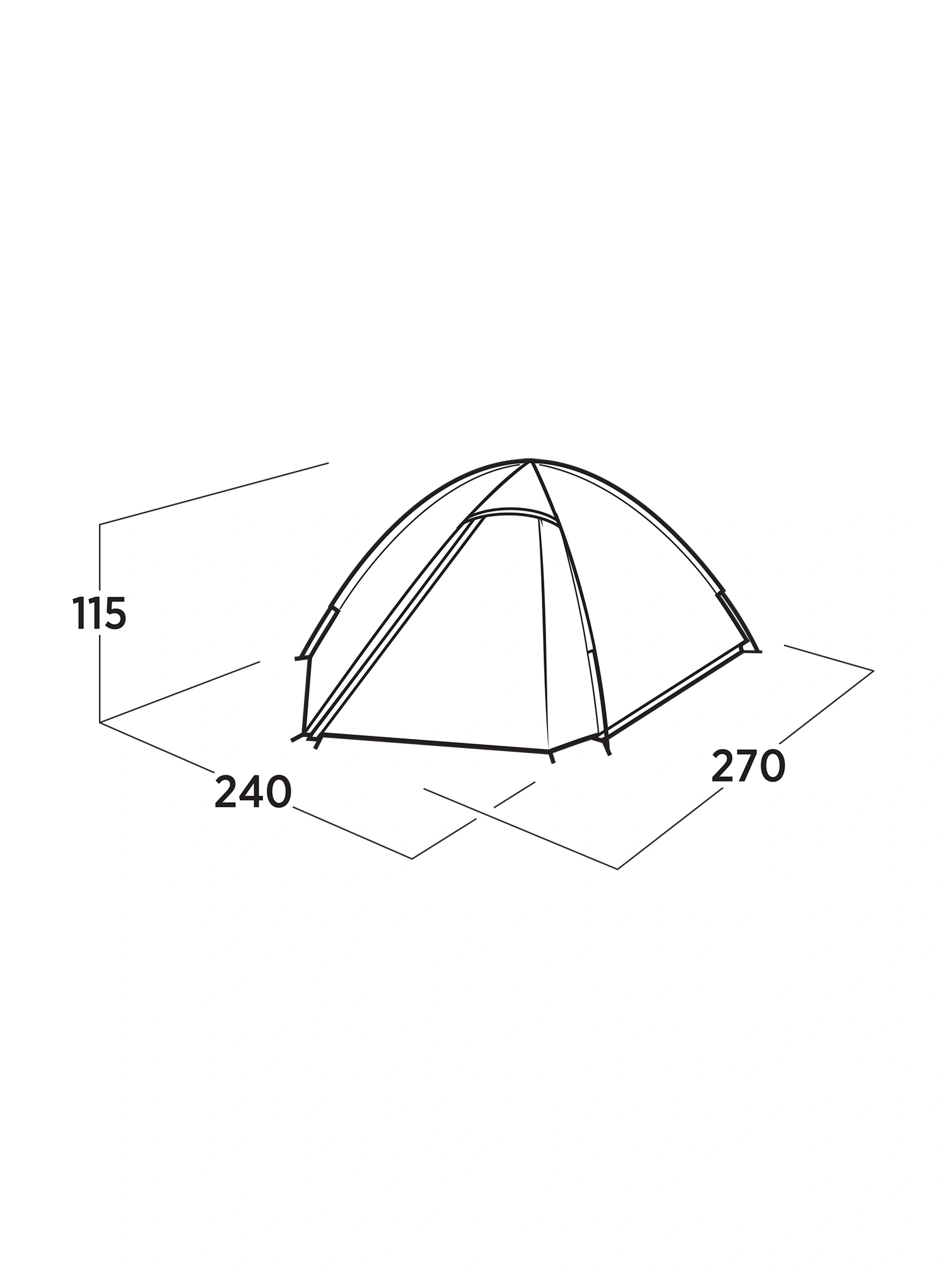 Палатка Easy Camp Rondane 3