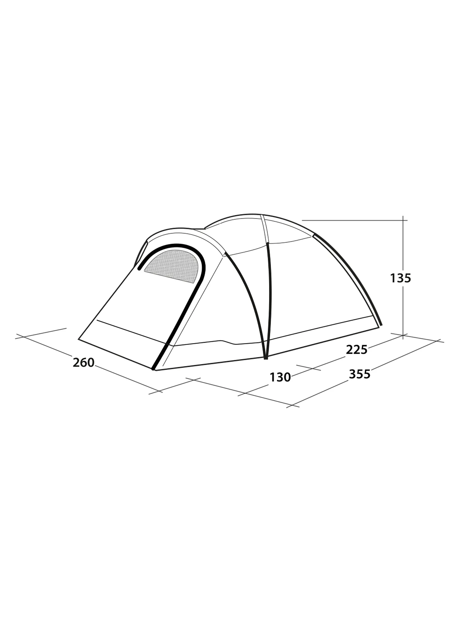 Палатка Outwell Cloud 4