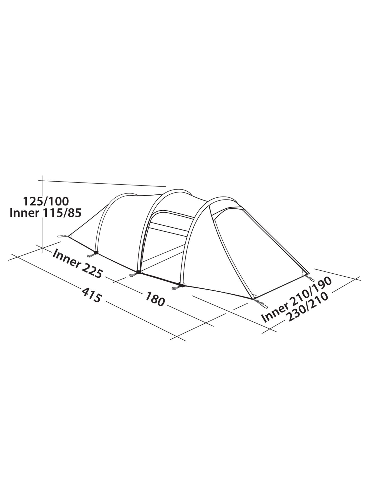Туристическа палатка Robens Voyager Versa 4
