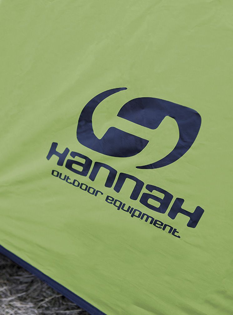 Четириместна палатка Hannah Hover 4 - spring green/cloudy gray