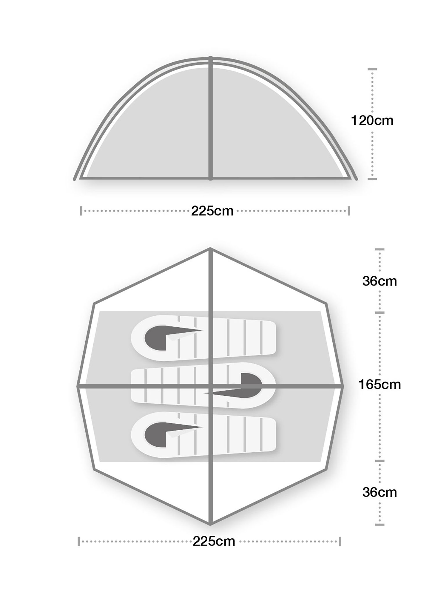 Триместна палатка Terra Nova Helm Compact 3 - green