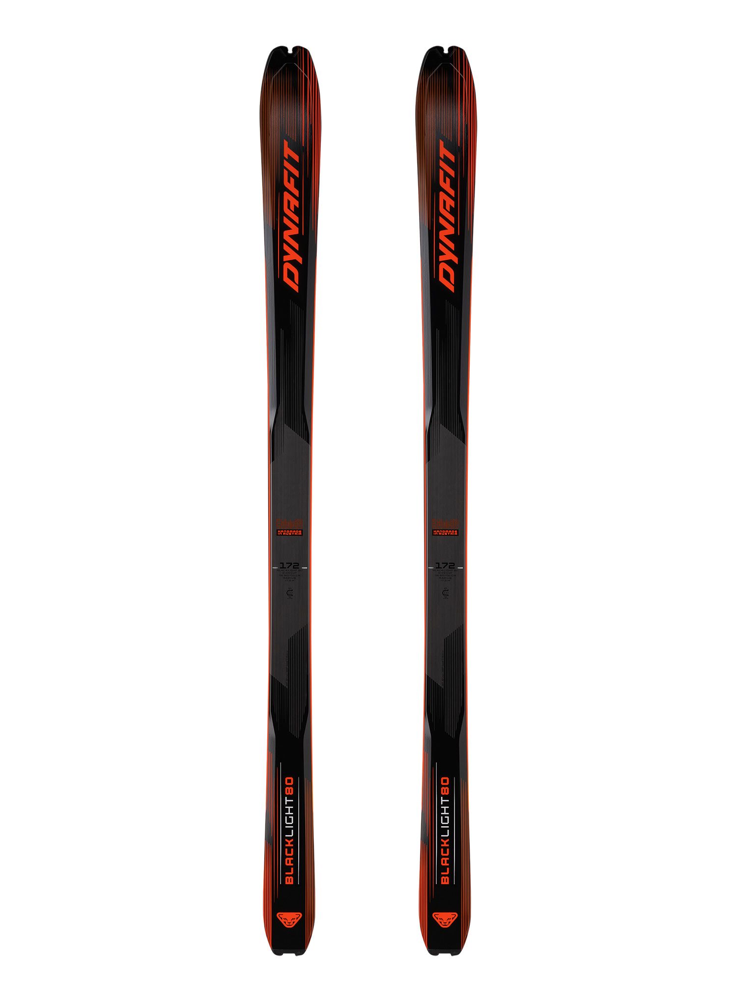 Ски за ски туринг Dynafit Blacklight 80 - black/orange