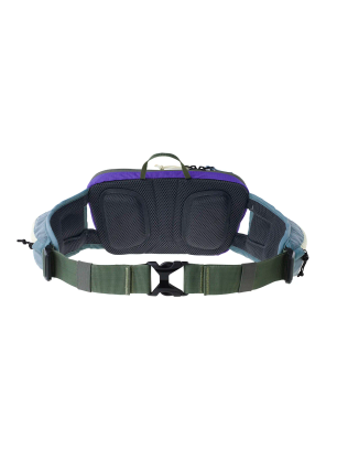Колоездачна чантичка за кръст Evoc Hip Pouch 1 - steel/violet/dark olive
