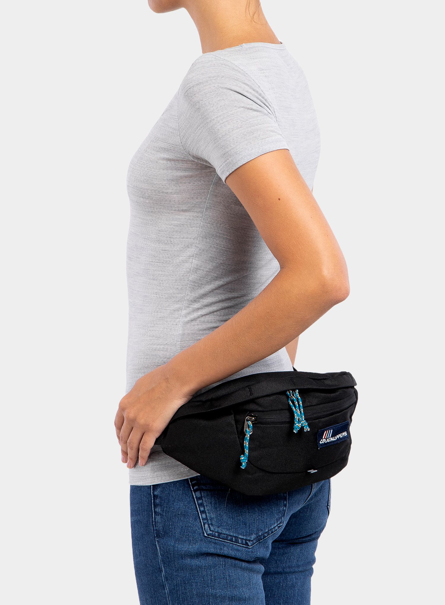 Чантичка за кръст Craghoppers 1.5L Kiwi Classic Bum Bag - black